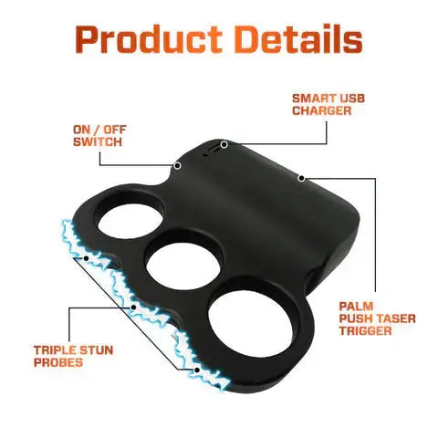 InstaStrike Extreme 28,000,000 Knuckle Stun Ring AVOXZY