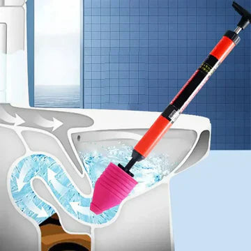 High-Pressure Toilet Plunger - Fast & Effective Clog Removal