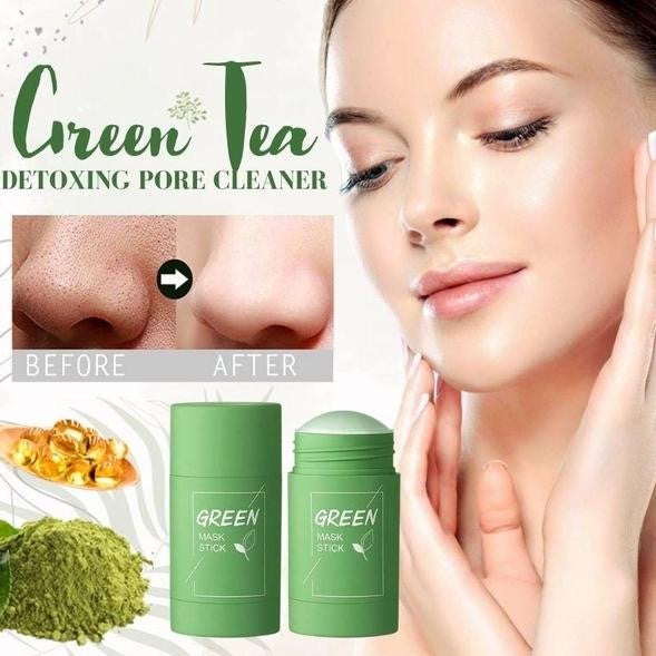 Deep Cleanse Green Tea Mask for Blackheads & Pores | Avoxzy