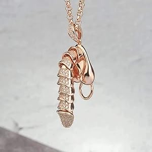 Shrimp Necklace - Unique & Fun Jewelry Gift - AVOXZY