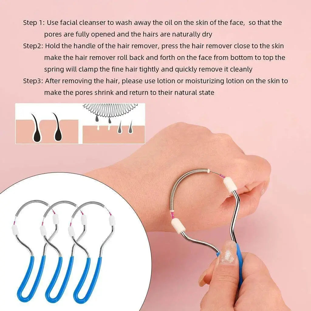 Facial Hair Remover - Painless & Effective Grooming - AVOXZY