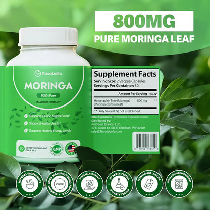 Moringa Capsules – Natural Superfood Supplement