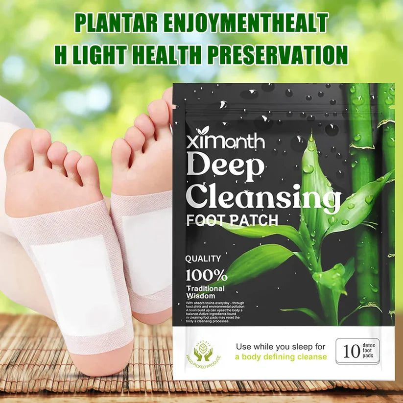Deep Cleanser - Herbal Detox Foot Patches