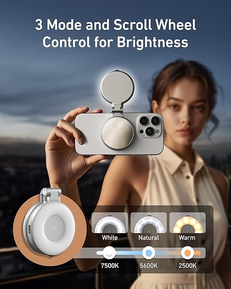 Mini Magnetic Selfie Light