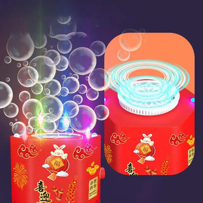 Firework Bubble Machine