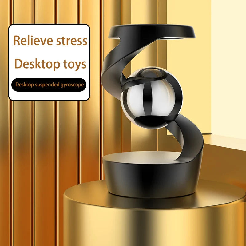 Desktop Floating Rotating Stress Relief Gyroscope