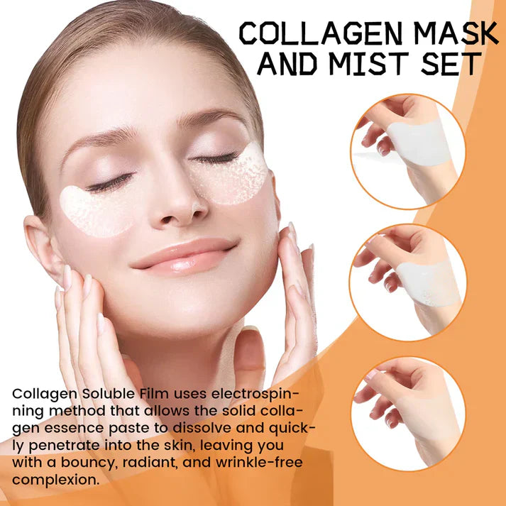 Collagen Film Mask - Hydrating & Anti-Aging Skincare - AVOXZY