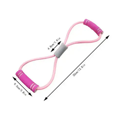 Resistance Band + Free Exercise Video Guide AVOXZY