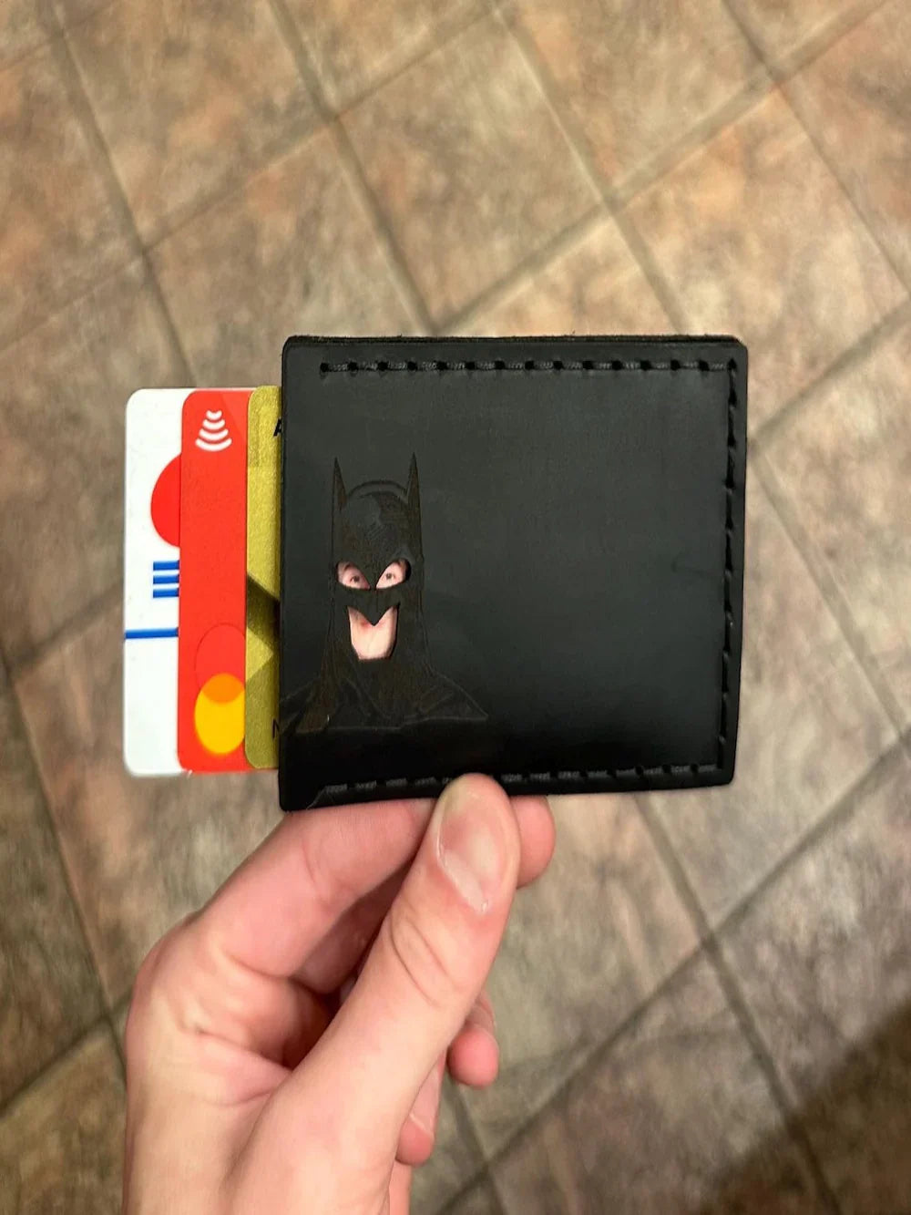 Bat ID Wallet - Sleek & Durable Superhero Wallet - AVOXZY