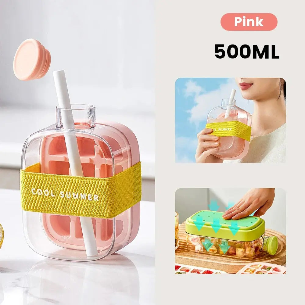 Ice Cube Tray With Lid AVOXZY