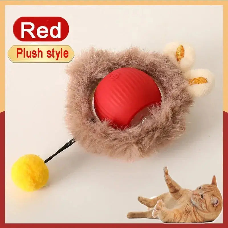 Interactive Automatic Rolling Cat Toys AVOXZY