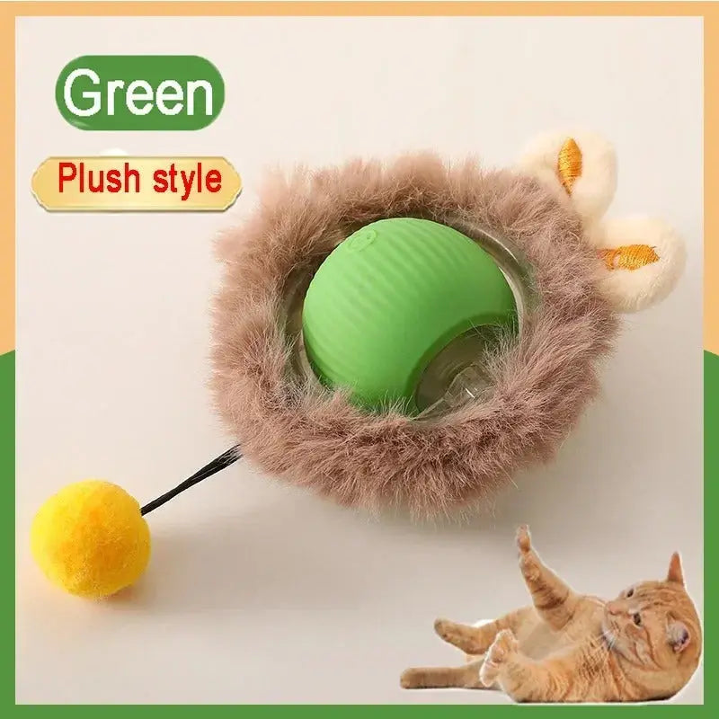 Interactive Automatic Rolling Cat Toys AVOXZY
