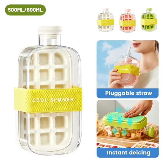 Ice Cube Tray With Lid AVOXZY