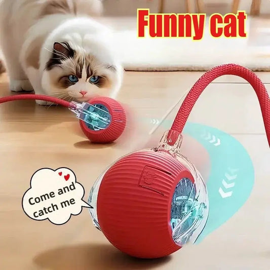 Interactive Automatic Rolling Cat Toys AVOXZY