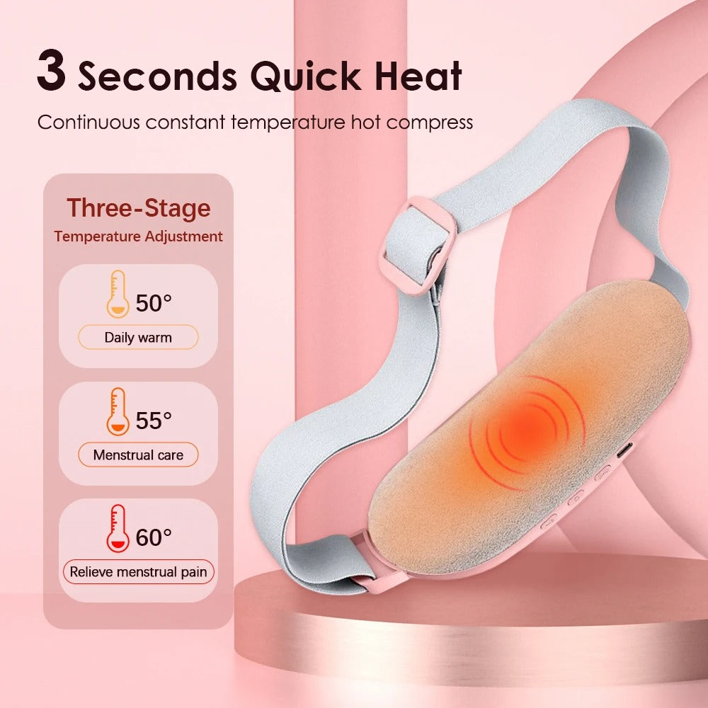 Electric Period Cramp Massager - Heat Therapy Belt - AVOXZY