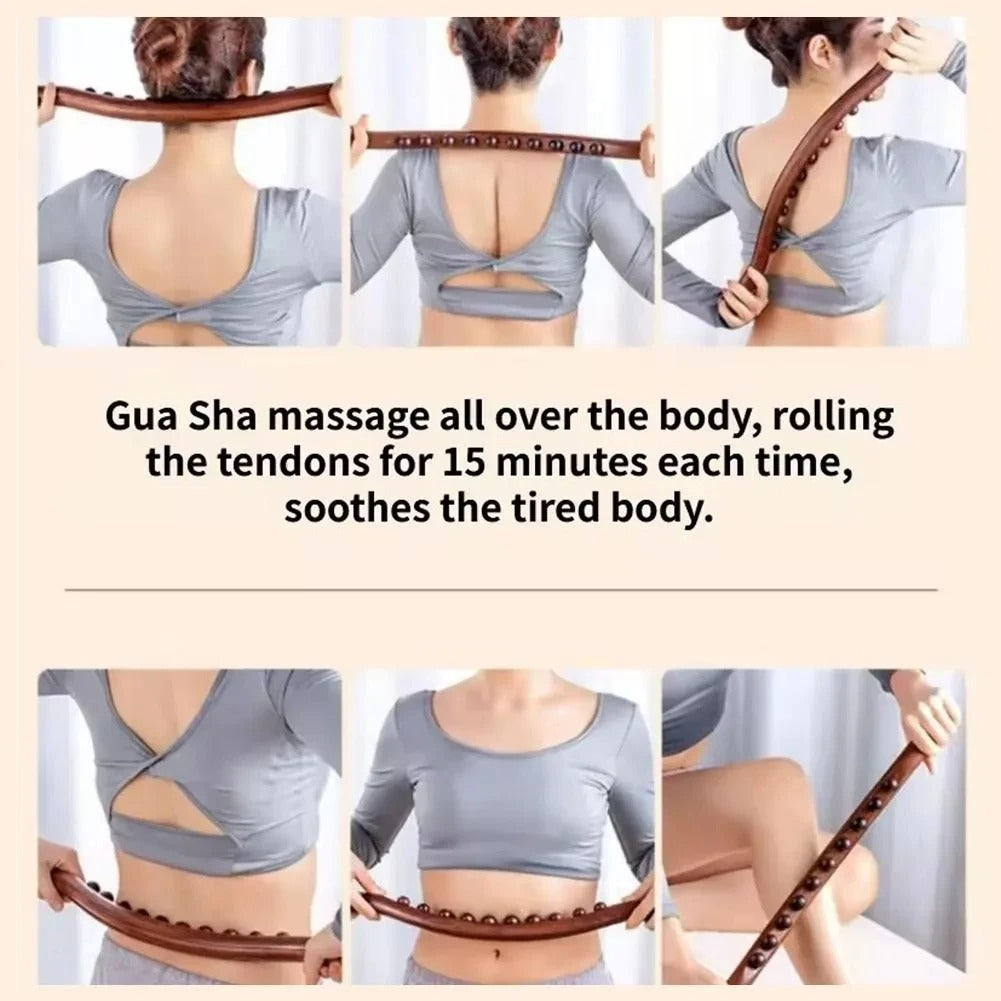 Gua Sha Wood Therapy - Muscle Relief & Circulation - AVOXZY