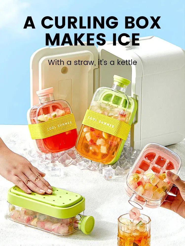 Ice Cube Tray With Lid AVOXZY