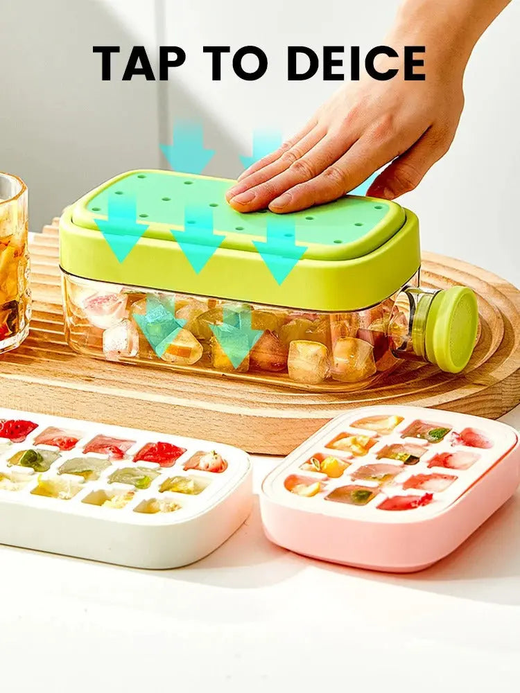 Ice Cube Tray With Lid AVOXZY