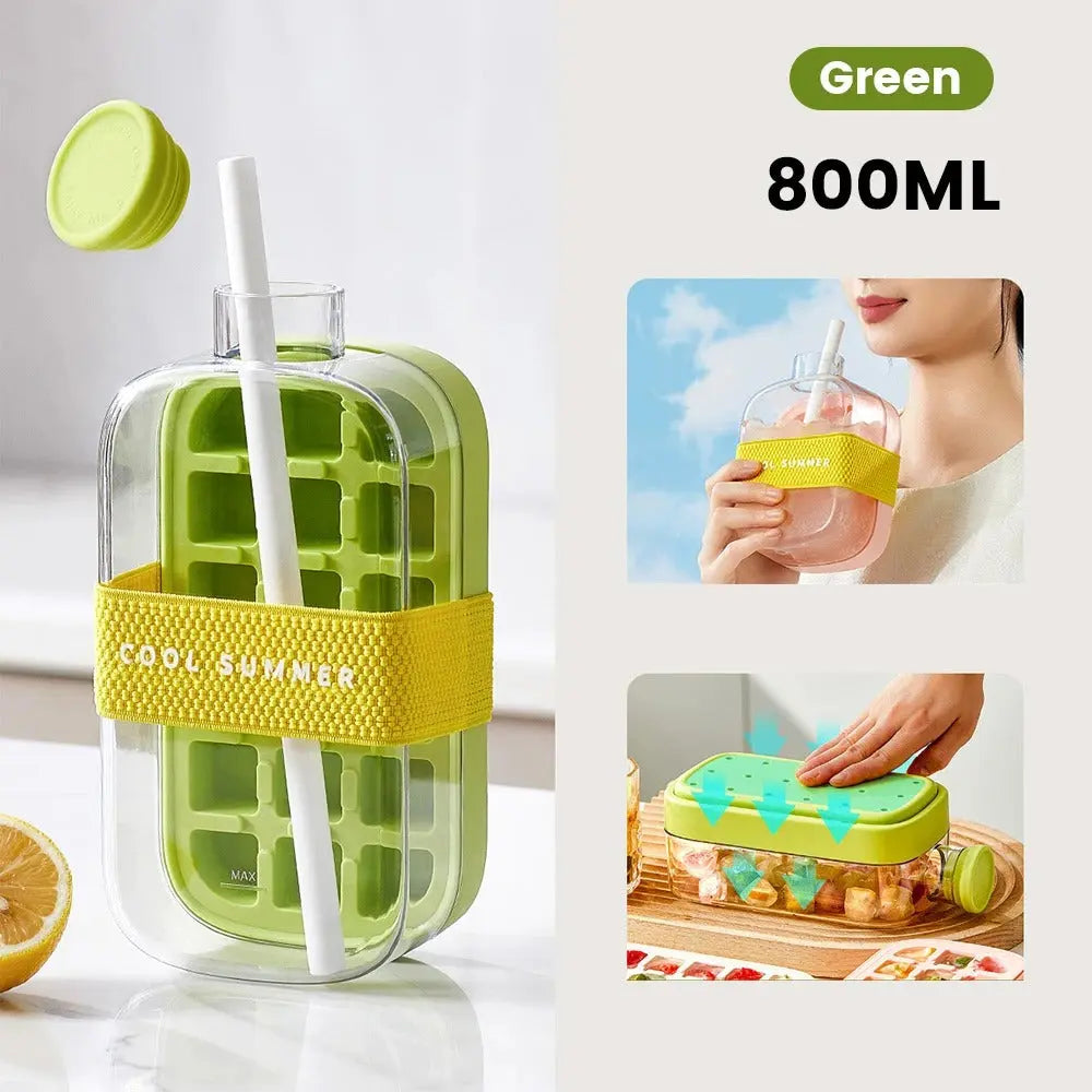 Ice Cube Tray With Lid AVOXZY
