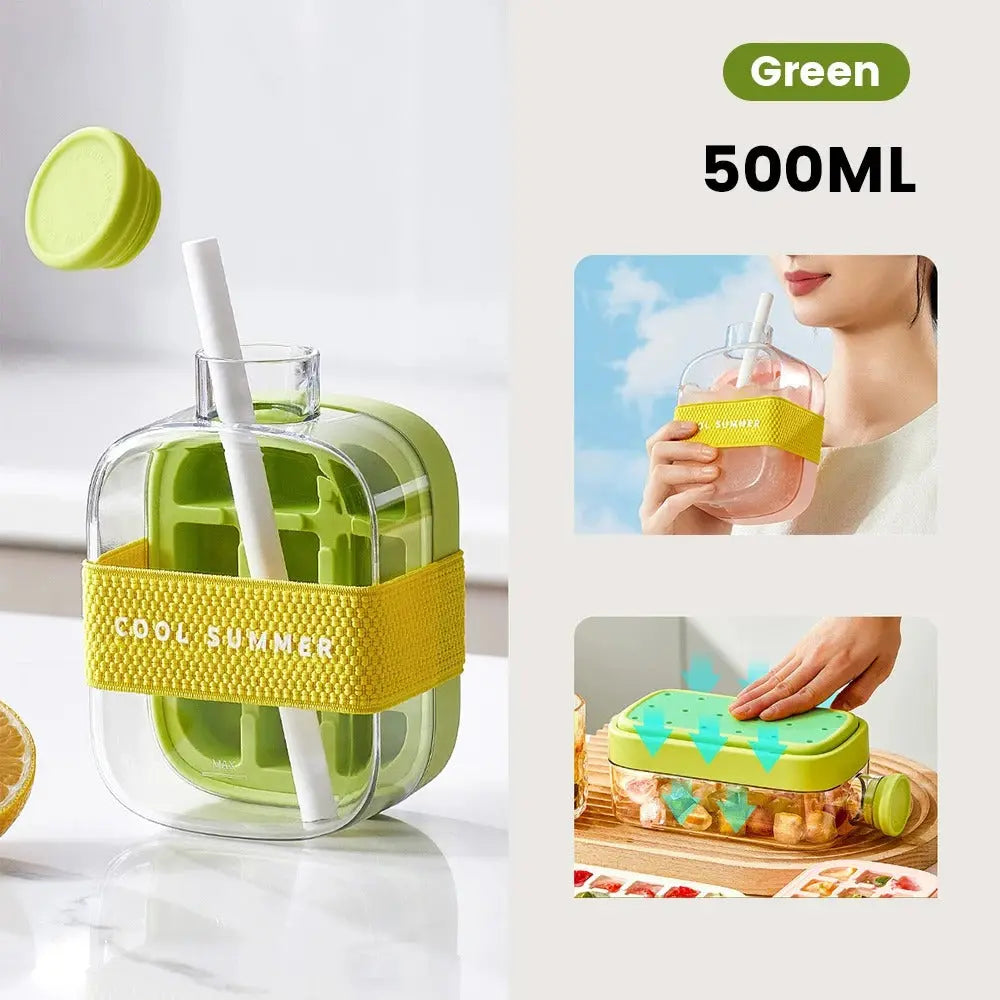 Ice Cube Tray With Lid AVOXZY