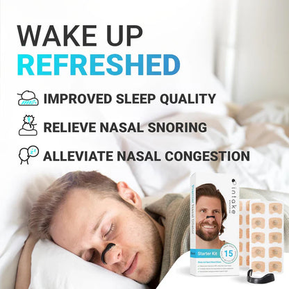 Intake Nasal Breathing Aid - Reduce Snoring & Breathe Better - AVOXZY