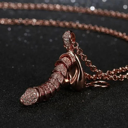 Shrimp Necklace - Unique & Fun Jewelry Gift - AVOXZY