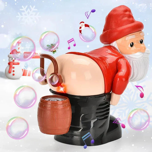 Santa Claus Bubble Blower - Festive Fun for Kids - AVOXZY