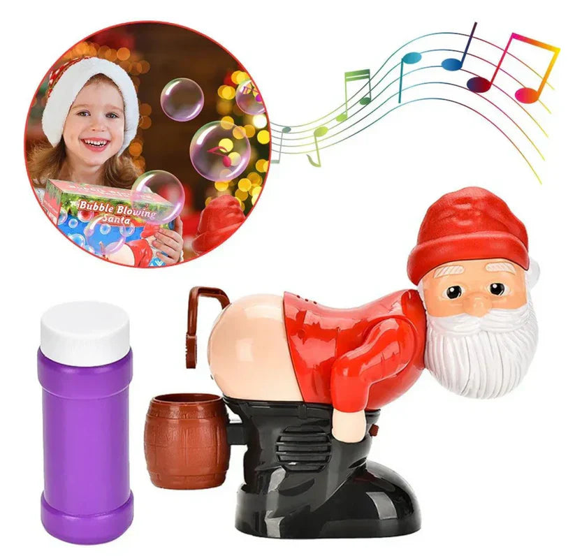 Santa Claus Bubble Blower - Festive Fun for Kids - AVOXZY