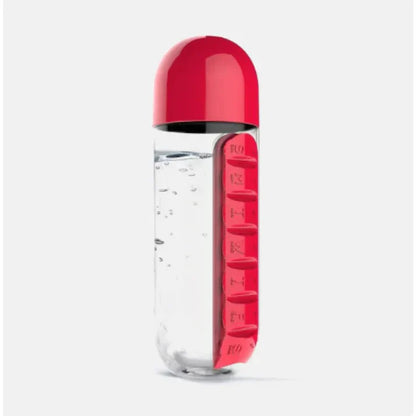 Medicine Box Water Bottle - Hydration & Pill Storage - AVOXZY